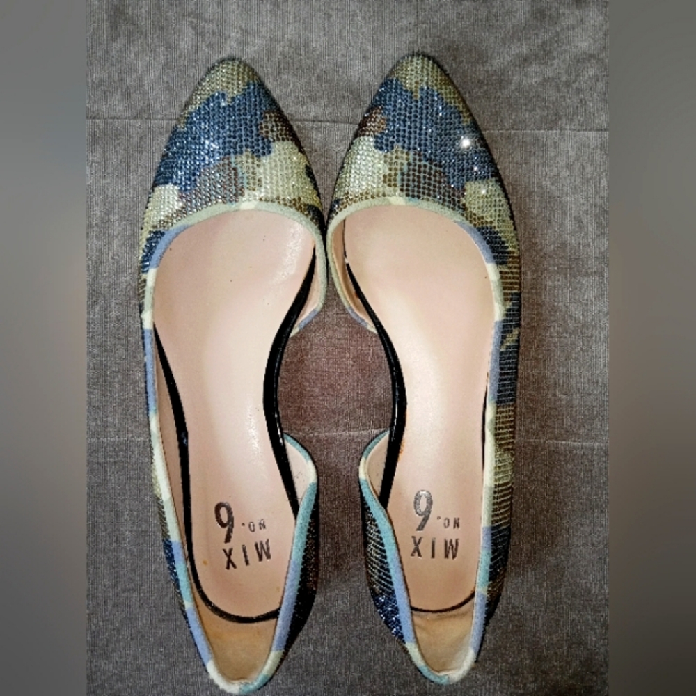 🌟 Sparkling Bling🌟 Camouflage Flats